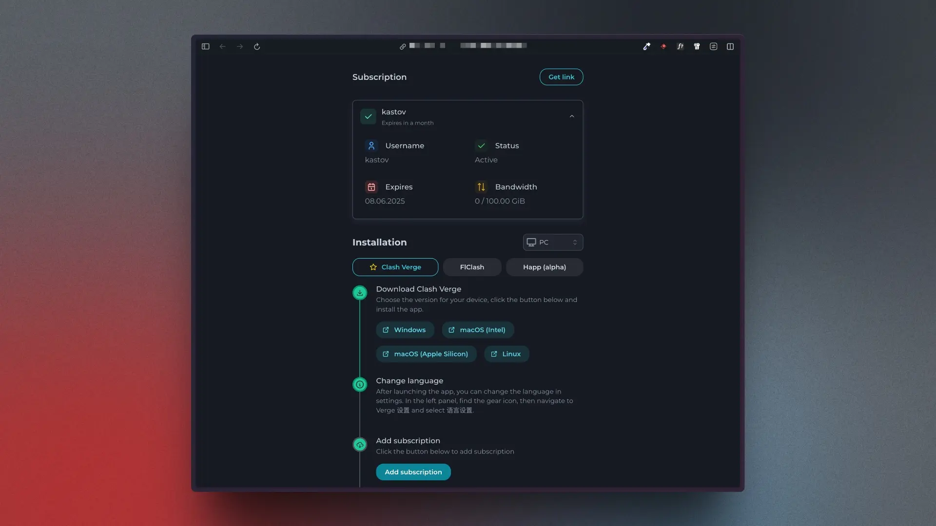 Page screenshot